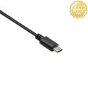 Qoltec Ładowarka Super FAST PD do Raspberry PI 4 | USB-C | 15W | 5V | 3A | Czarna