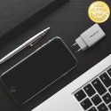 Qoltec Ładowarka sieciowa 45W GaN | 5-20V | 1.5-3A | 1 x USB-C PD | 1 x USB QC 3.0 | Biała