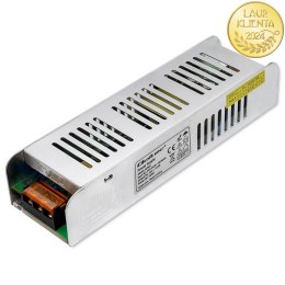 Qoltec Zasilacz impulsowy LED IP20 | 150W | 12V | 12.5A | Slim