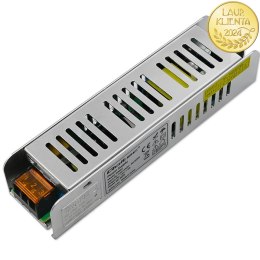 Qoltec Zasilacz impulsowy LED IP20 | 60W | 12V | 5A | Slim