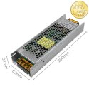 Qoltec Zasilacz impulsowy do LED | 150W | 12V | 12.5A | Slim