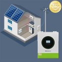 Qoltec Hybrydowy inwerter solarny Off-Grid 11000W | 160A | 48V | MPPT | BMS | Sinus | opcja Wi-Fi | Power Factor 1.0