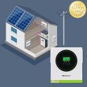 Qoltec Hybrydowy inwerter solarny Off-Grid 1500W | 100A | 12V | MPPT | Sinus | Opcja Wi-Fi | Power Factor 1.0