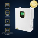 Qoltec Hybrydowy inwerter solarny Off-Grid 2.5kVA| 2.5kW | 100A | MPPT | LCD | BMS | Sinus