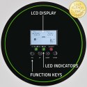Qoltec Hybrydowy inwerter solarny Off-Grid 3500W | 100A | 24V | MPPT | BMS | opcja Wi-fi |Sinus | Power factor 1.0