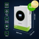 Qoltec Hybrydowy inwerter solarny Off-Grid 6200W | 120A | 48V | MPPT | BMS | Sinus | opcja Wi-Fi | Power Factor 1.0