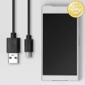 Qoltec Kabel USB A męski | micro USB B męski | 5P | 1m