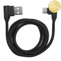 Qoltec Kabel USB typ C męski | USB 2.0 A męski | 1m