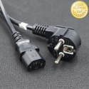 Qoltec Kabel zasilający IEC C13/SCHUKO | 3x0.75mm² | 1.4m