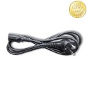 Qoltec Kabel zasilający IEC C13/SCHUKO | 3x0.75mm² | 1.5m