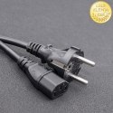 Qoltec Kabel zasilający IEC C13/SCHUKO | 3x0.75mm² | 1.8m