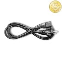 Qoltec Kabel zasilający IEC C13/SCHUKO | 3x0.75mm² | 1.8m