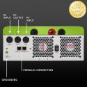 Qoltec Modularny Hybrydowy inwerter solarny Off-Grid 6200W | 120A | 48V | MPPT | do 12 jednostek | BMS | Sinus | opcja Wi-Fi | P