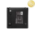 Qoltec Obudowa/kieszeń na napęd optyczny CD/DVD SATA | USB 3.0 | 9.5mm | wbudowany kabel