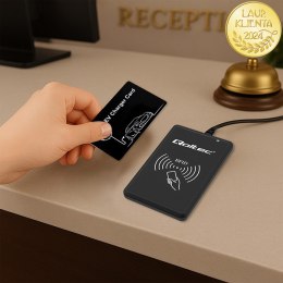 Qoltec Karty zbliżeniowe do stacji ładowania EV | 5szt. | Hotel, parking