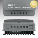 Qoltec Solarny regulator ładowania MPPT z czujnikiem temperatury 40A |12V / 24V | LCD | 2 x USB | Bluetooth | APP | GEL | LiFePO