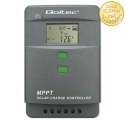 Qoltec Solarny regulator ładowania MPPT z czujnikiem temperatury 50A |12V / 24V | LCD | Bluetooth | APP | GEL | LiFePO4
