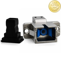 Qoltec Adapter hybrydowy LC/UPC - SC/UPC | Simplex | Multimode