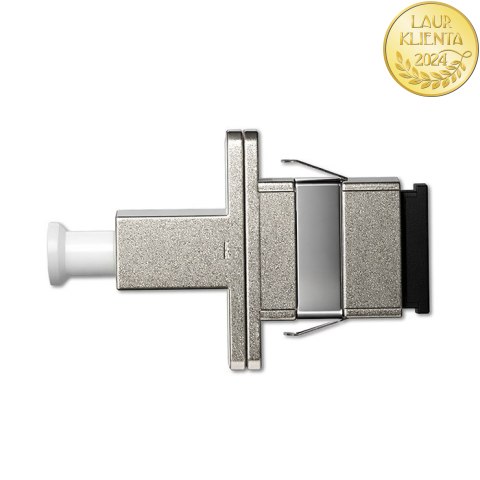 Qoltec Adapter hybrydowy LC/UPC - SC/UPC | Simplex | Multimode