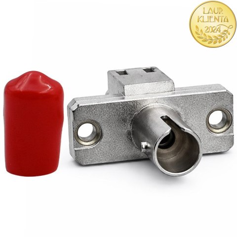 Qoltec Adapter hybrydowy LC/UPC - ST/UPC | Simplex | Multimode