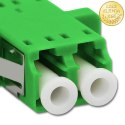 Qoltec Adapter światłowodowy LC/APC | Duplex | Singlemode