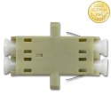 Qoltec Adapter światłowodowy LC/UPC | Duplex | Multimode