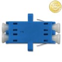 Qoltec Adapter światłowodowy LC/UPC | Duplex | Singlemode