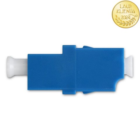 Qoltec Adapter światłowodowy LC/UPC | Simplex | Singlemode