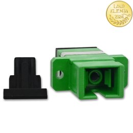Qoltec Adapter światłowodowy SC/APC | Simplex | Singlemode