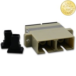 Qoltec Adapter światłowodowy SC/UPC | Duplex | Multimode