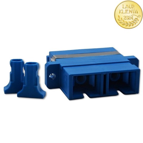 Qoltec Adapter światłowodowy SC/UPC | Duplex | Singlemode