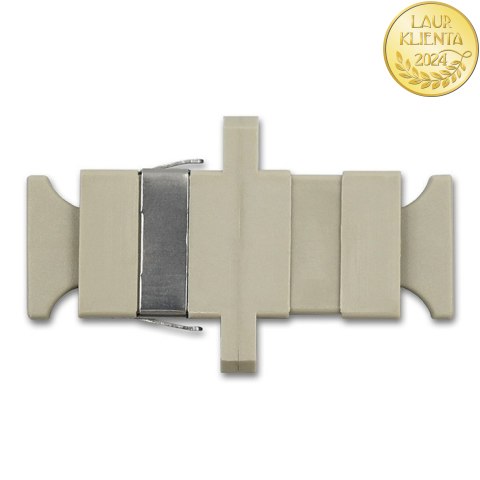 Qoltec Adapter światłowodowy SC/UPC | Simplex | Multimode