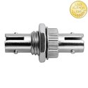 Qoltec Adapter światłowodowy ST/UPC | Simplex | Multimode