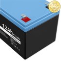 Qoltec Akumulator LiFePO4 Litowo-Żelazowo-Fosforanowy | 12.8V | 12Ah | 153.6Wh | BMS