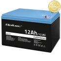 Qoltec Akumulator LiFePO4 Litowo-Żelazowo-Fosforanowy | 12.8V | 12Ah | 153.6Wh | BMS