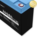 Qoltec Akumulator LiFePO4 Litowo-Żelazowo-Fosforanowy | 12.8V | 24Ah | 307.2Wh | BMS