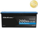 Qoltec Akumulator LiFePO4 Litowo-Żelazowo-Fosforanowy | 25.6V | 200Ah | BMS