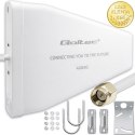Qoltec Antena 4G 5G LTE | 9dBi | kierunkowa | zewnętrzna | N female | wodoodporna | 3m