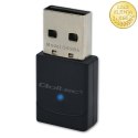 Qoltec Bezprzewodowy Ultra szybki mini adapter WiFi 6 | Standard AX | Bluetooth 5.4 | USB | 900Mbps