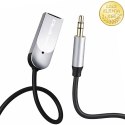 Qoltec Bezprzewodowy adapter odbiornik dźwięku Audio HiFi Home&Car| Bluetooth 6.0 | 2 x RCA | 1 x AUX MiniJack 3.5mm| USB | Mikr