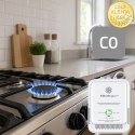Qoltec Certyfikowany Czujnik tlenku węgla (czadu) | detektor CO | alarm 85dB | LED