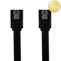 Qoltec Kabel SATA III męski / SATA III męski | 0.5m | czarny