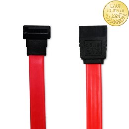 Qoltec Kabel SATA S | R/A | 0.5m