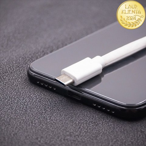 Qoltec Kabel USB 2.0 typ C męski | USB 2.0 typ C męski | 1.4m | Biały