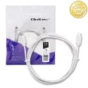 Qoltec Kabel USB 2.0 typ C męski | USB 2.0 typ C męski | 1.4m | Biały
