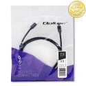 Qoltec Kabel USB 2.0 typ C męski | USB 2.0 typ C męski | 2m | Czarny
