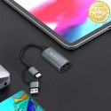 Qoltec Karta przechwytywania obrazu | Adapter USB-C USB-A | HDMI | 4K 30Hz | Aluminium