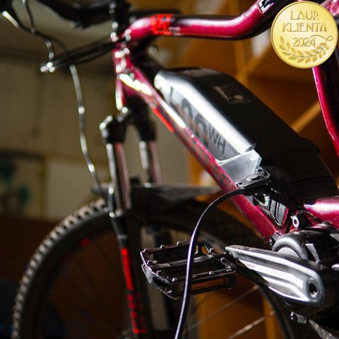 Qoltec Ładowarka do roweru elektrycznego 36V | 42V | 2A | 3P XLR-18mm +kabel zasilający