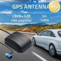 Qoltec Mobilna Antena GPS GLONASS z podstawą magnetyczną | dookólna | 28dBi | FAKRA