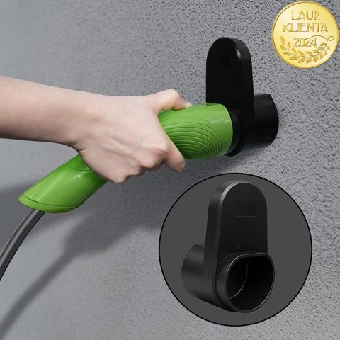 Qoltec Mobilna ładowarka do samochodu elektrycznego EV z regulacją 2w1 Typ2 | 11kW | 400V | Wi-fi | TUYA | SMART LIFE | LCD | Pr